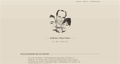 Desktop Screenshot of da-bruno.de